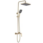 REA - Sprchový set JOE Brush Gold REA-P5656