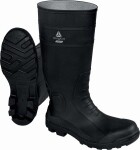 Pracovní holínky Delta Plus COPPER S5 SRA černá velikost 43, Černá