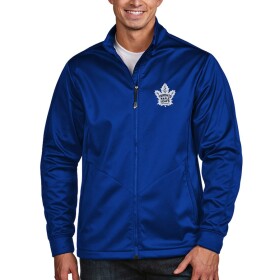 Antigua Pánská Bunda Toronto Maple Leafs Royal Full Zip Golf Jacket Velikost: