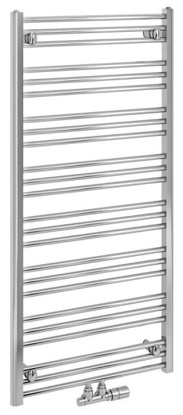 Bruckner - ALBRECHT otopné těleso 600x1250 středové připojení, chrom 600.117.1