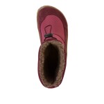 Dívčí zimní barefoot sněhule UP TEX SNOW WOOL Bordeaux G3160249-4 - 36
