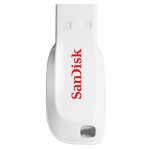 SanDisk Cruzer Blade 16 GB bílá / Flash Disk / USB 2.0 (SDCZ50C-016G-B35W)