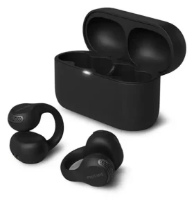 Philips TAQ2000BK černá / Bezdrátová sluchátka / mikrofon / dotykové ovládání / Bluetooth 5.4 / IPX4 (TAQ2000BK/00)