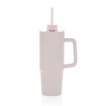 XD Design Velký cestovní hrnek Tana 900 ml růžová / Cestovní hrnek / RCS recyklovaný plast / Bez BPA