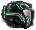 Ls2 Ff324 Metro Evo Firefly Matt black, Fog Fighter ( Pinlock) vyklápěcí helma, vel. S, 2Xl - S