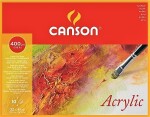 Canson Acrylic papír na akryl 400g blok 24 x 32 cm