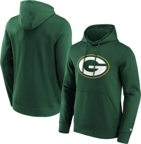 Fanatics Pánská mikina Green Bay Packers NFL Primary Logo Graphic Hoodie Velikost: L