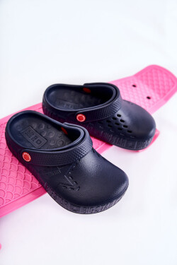 Dětské lehké pantofle Kroks Big Star II375002 Námořnická modrá 28