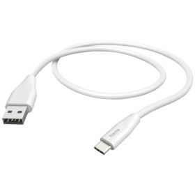 Hama Nabíjecí kabel USB USB 2.0 USB-A zástrčka, USB-C ® zástrčka 1.50 m bílá 00201596