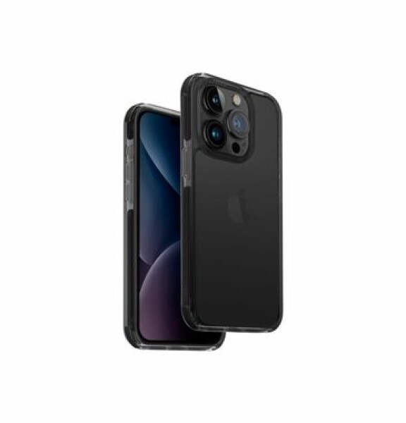 Pouzdro UNIQ Combat iPhone 15 Pro, Carbon černé