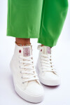 Dámské klasické vysoké tenisky Cross Jeans LL2R4086C Bílé 37