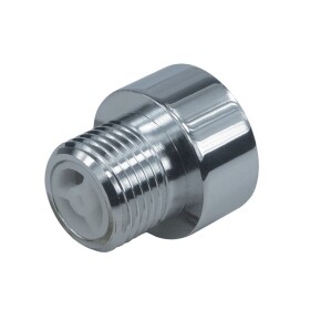 Mereo Přechodka chromovaná, se zpětnou klapkou, 3/4"x1/2" CB467F