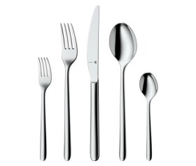 WMF Flame Plus sada příborů 30ks, nerez, Cromargan protect, kované čepele, do myčky