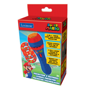 Lexibook baterka s projektorem příběhů Super Mario