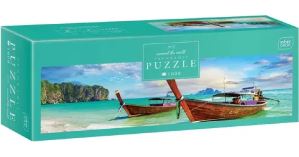 INTERDRUK Panoramatické puzzle: Around the World: Krabi, Thajsko