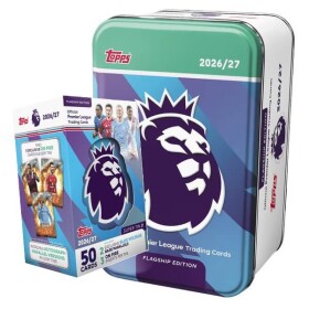 2026-2027 Topps Flagship Premier League Super Tin 2 modrá - fotbalové karty