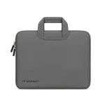 Wozinsky WNT-13G šedá / Pouzdro pro notebook 13-14" / neoprenové / výsuvná rukojeť