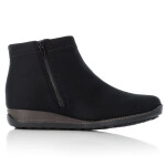 Černé zateplené dámské boty Rieker W 98251-00 dámské 36