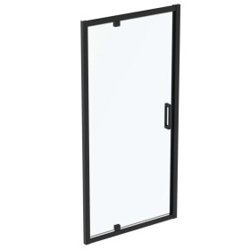 IDEAL STANDARD - Connect 2 Pivotové sprchové dveře 100 cm, černá/čiré sklo K9272V3