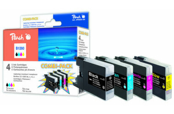 Peach alternativní cartridge Brother LC-125XL a LC-127XL / Brother DCP-J4110W / Combi Pack Plus (00317216)