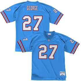 Mitchell & Ness Pánský dres Tennessee Titans NFL Eddie George #27 Tennessee Oilers Legacy Throwback Velikost: S