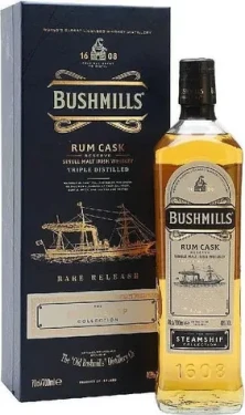 Bushmills Rum Cask Reserve The Steamship Collection / Whisky Single Malt / 0,7 l / 40 % / Irsko (5055966820136)