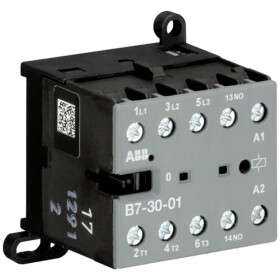 ABB B7-30-01-37 miniaturní stykač 3 spínací kontakty, 1 rozpínací kontakt 5.5 kW 1 ks