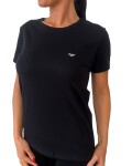 Dámské bavlněné triko Emporio Armani EW000408 AF19023 černá