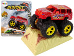 Mamido Kovové autíčko Monster Truck s rampou