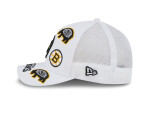 New Era Pánská kšiltovka Boston Bruins NHL 9FORTY M-Crown A-Frame Trucker All Over bílá