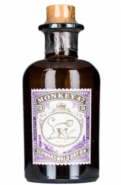 Monkey 47 Schwarzwald Dry Gin 47% 0,05 l (holá lahev)