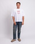 Tričko Monkey Studios Tričko Have The Day You Deserve? white/red