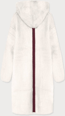 Bílý přehoz přes oblečení kapucí la alpaka bíl model 15820031 S'WEST