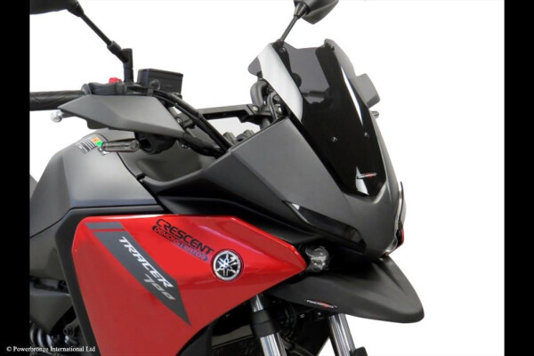 Yamaha Tracer MT-07, FJ-07 20-25, Tracer GT MT-07, FJ-07 20-25 Adventure Sports plexi štít Powerbronze 310mm - světle zelená
