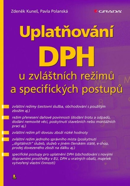 Uplatňování DPH zvláštních režimů specifických postupů