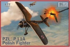 IBG Models PZL P.11a Polish Fighter 3x camo 72517 1:72