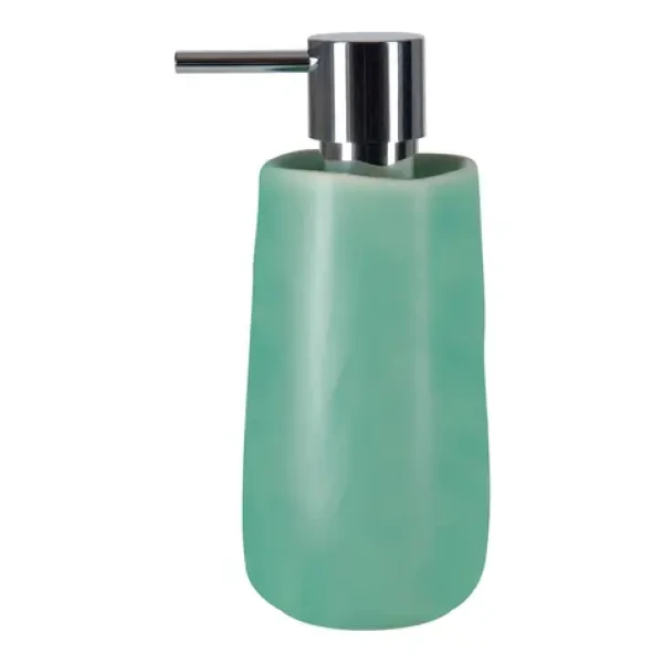 Spirella SINA dávkovač mýdla zelený / Keramika / 350 ml