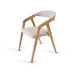 MURDIA trade s.r.o. Jídelní židle křesílko FRAME SOFT - buk MUR-FRAME-SOFT-BUK