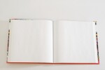 Designová záznamní kniha Fresh, ohebné desky, 165x165mm, 80ls, čistá, 70g mix motivů