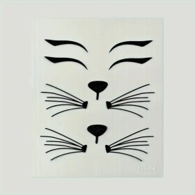 Dovoz Samolepka na obličej kočičí tvář