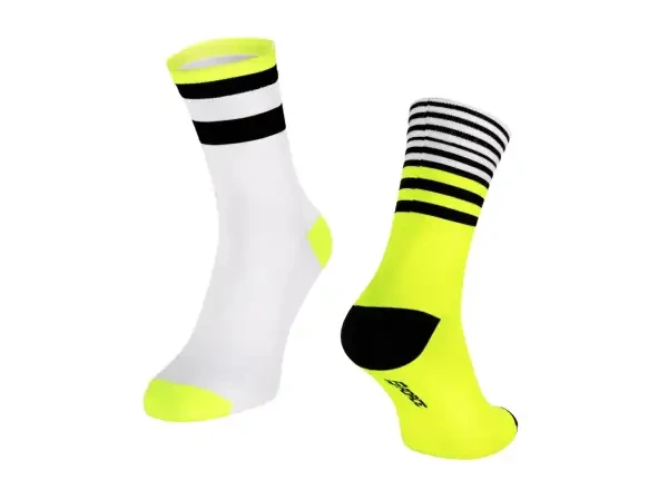 Force Ziggy cyklistické ponožky fluo vel. 42-46