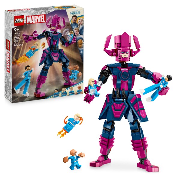 LEGO® Marvel 76316 Fantastická čtyřka vs. sestavitelná figurka Galactuse