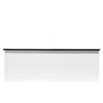 Koupelnová skříňka s krycí deskou SAT B-WAY 99x30x45 cm bílá lesk BWAY100WTK BWAY100WTK