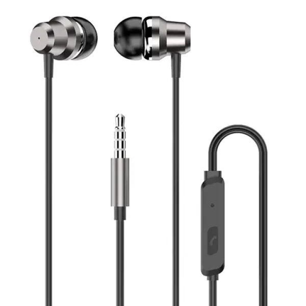 Dudao X10 PRO drátová sluchátka do uší černá / s mikrofonem / 3,5 mm mini jack / kabel 1.2 m (204522)