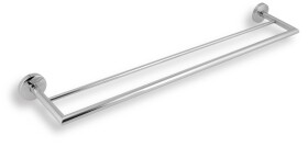 NOVASERVIS - Dvojitý držák ručníků 650 mm Metalia 11 chrom 0125,0
