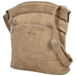 Stylová dámská crossbody Romina & Co. Bags Tofilla, světle béžová
