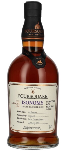 Foursquare ISONOMY Single Blended 17yo 0,7L, 58%