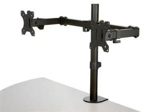 StarTech Stolní držák pro 2 monitory / Plně pohyblivé rameno / do 32" / nosnost 16 kg / ocel (ARMDUAL2)