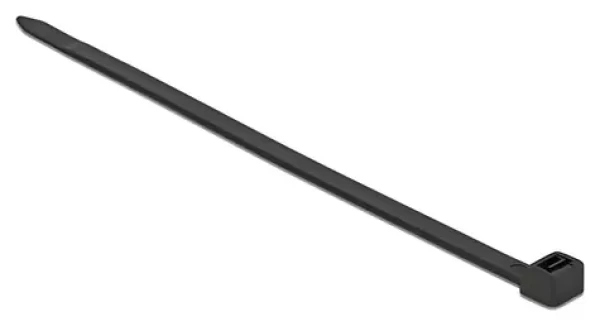 Delock černá / Stahovací pásky / 800 × 8,8 mm / nylon / 10 ks (19644)
