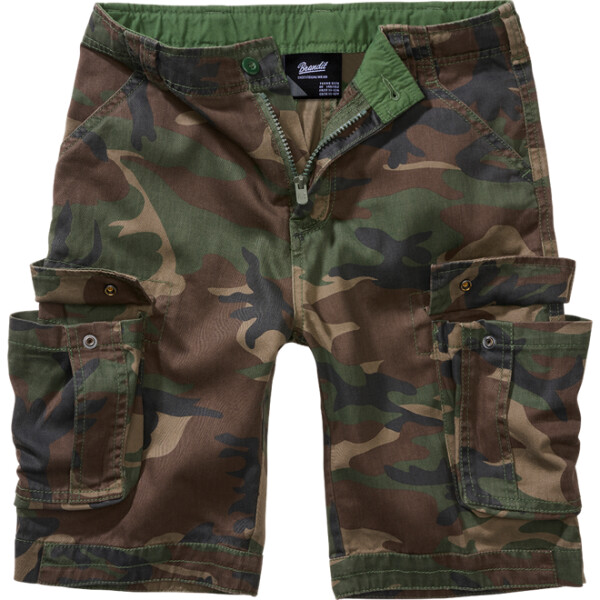 Brandit Kalhoty krátké dětské Kids Urban Legend Shorts woodland 158/164